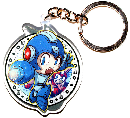 Sonic & Megaman Keycharm